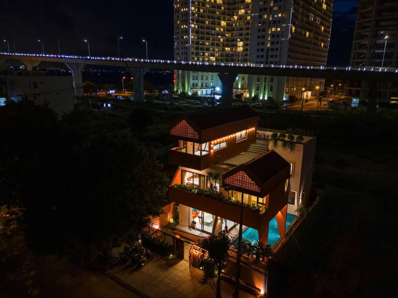 Hồ bơi biệt thự